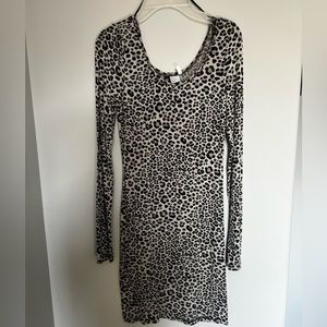 Leopard mini dress